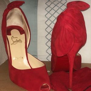 Barbara 💯 Suede Christian Louboutin